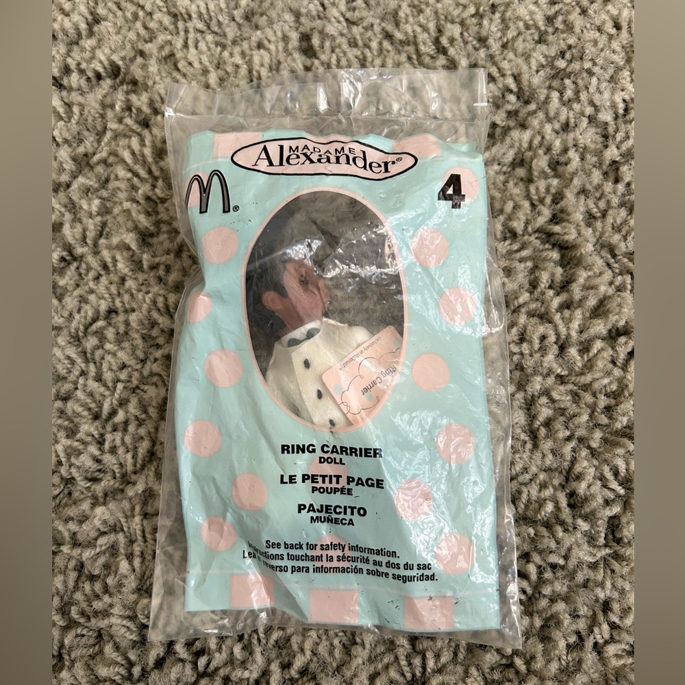 McDonald’s Madame Alexander Ring Carrier Doll